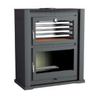 Salamandra a lenha HL-200 C/ Forno - FM